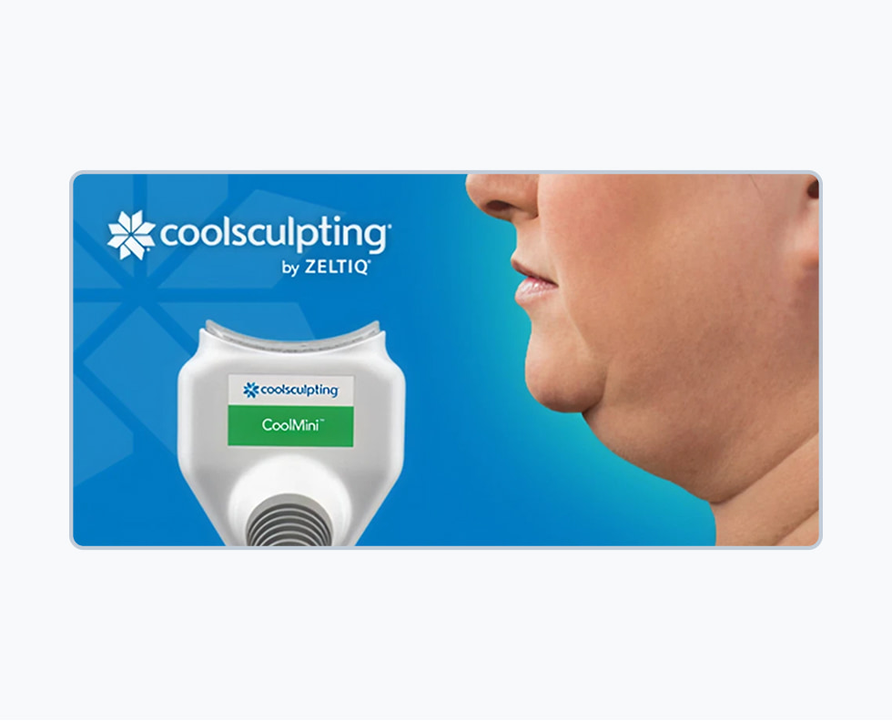 Neu: Coolsculpting® für Behandlung des Doppelkinns