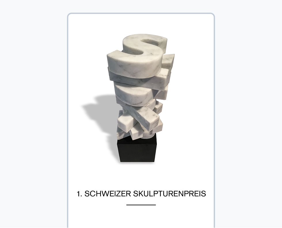 1. Schweizer Skulpturenpreis